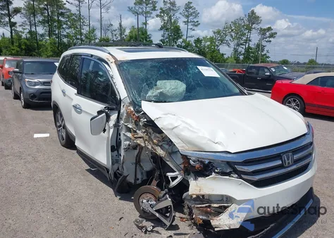2017 Honda Pilot Touring from USA, damaged, VIN 5FNYF5H91HB032650